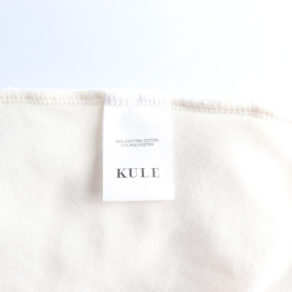 큘 아이보리 스웨트팬츠 밴딩 쇼츠 반바지 이미지 6