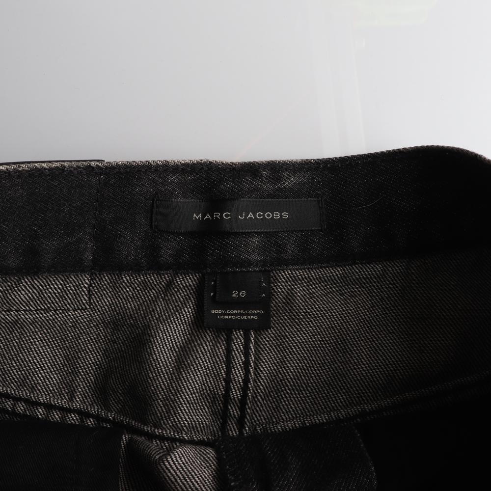 마크 제이콥스 다크그레이 흑청 패치 데님스커트 청치마 이미지 5