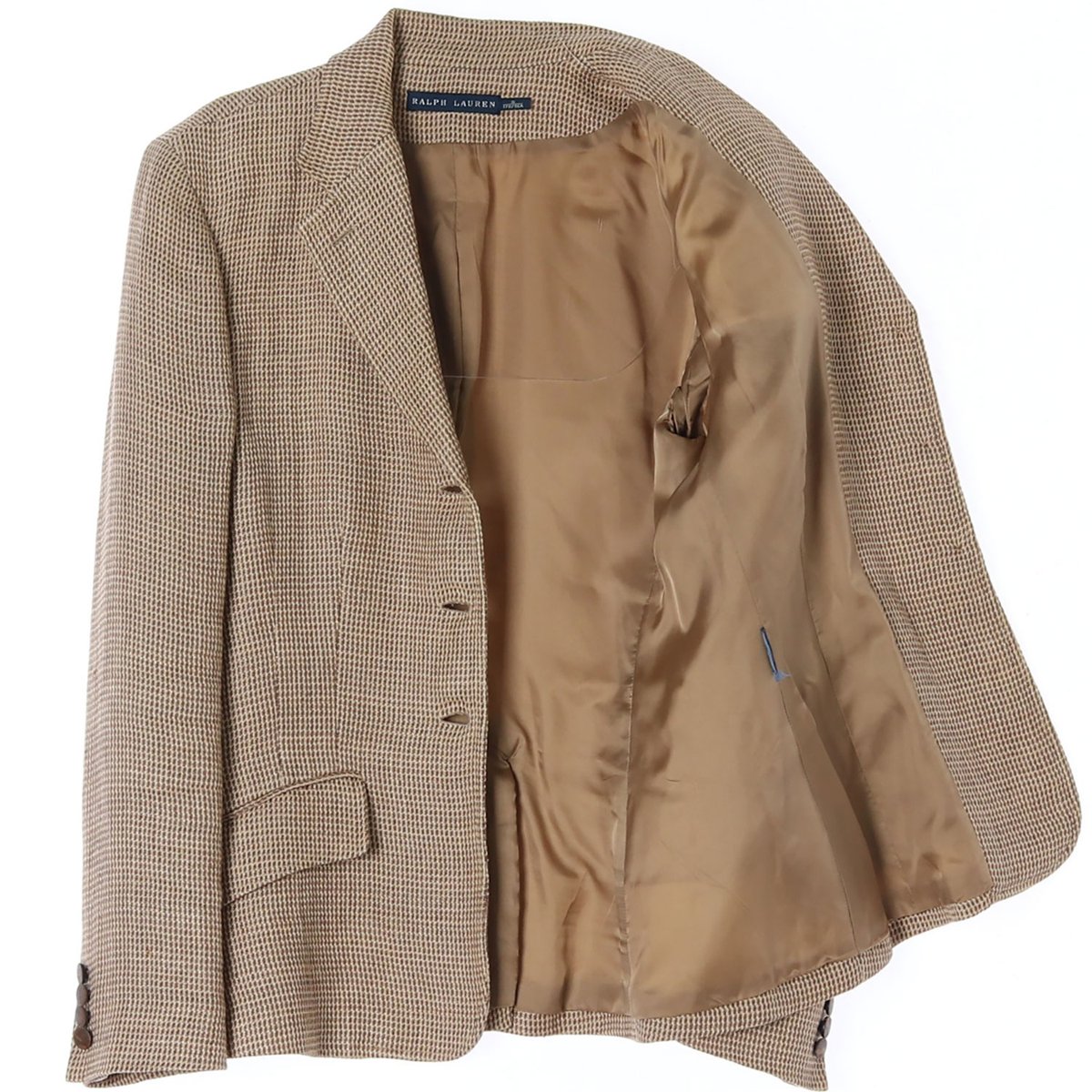 폴로 랄프 로렌 베이지 쓰리버튼 싱글 코트 재킷 이미지 4