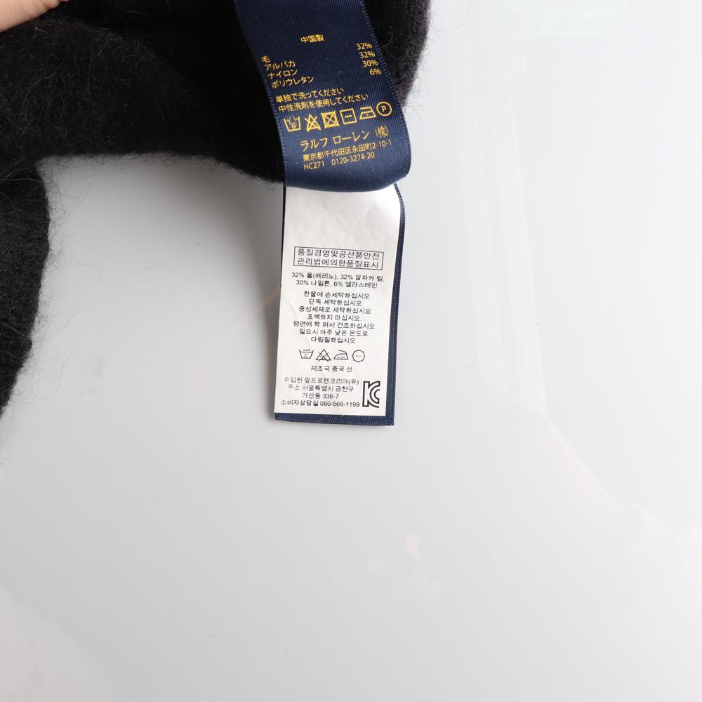 폴로 랄프 로렌 울알파카 헤어리 터틀넥 오버핏 원피스 이미지 6