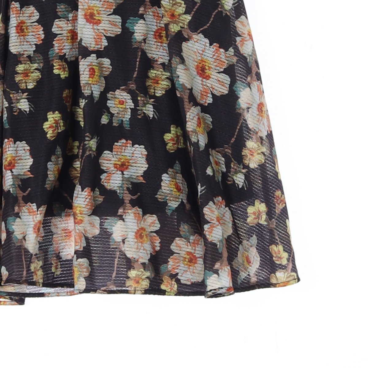 잇미샤 플로럴 미디 플레어스커트 이미지 3