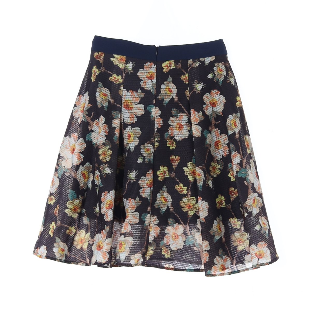 잇미샤 플로럴 미디 플레어스커트 이미지 4