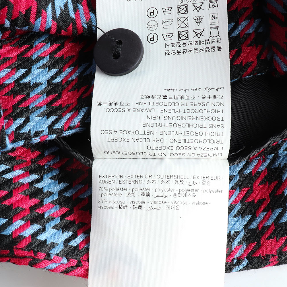 빔바이롤라 레드 블루 체크 패턴 슬랙스 이미지 6