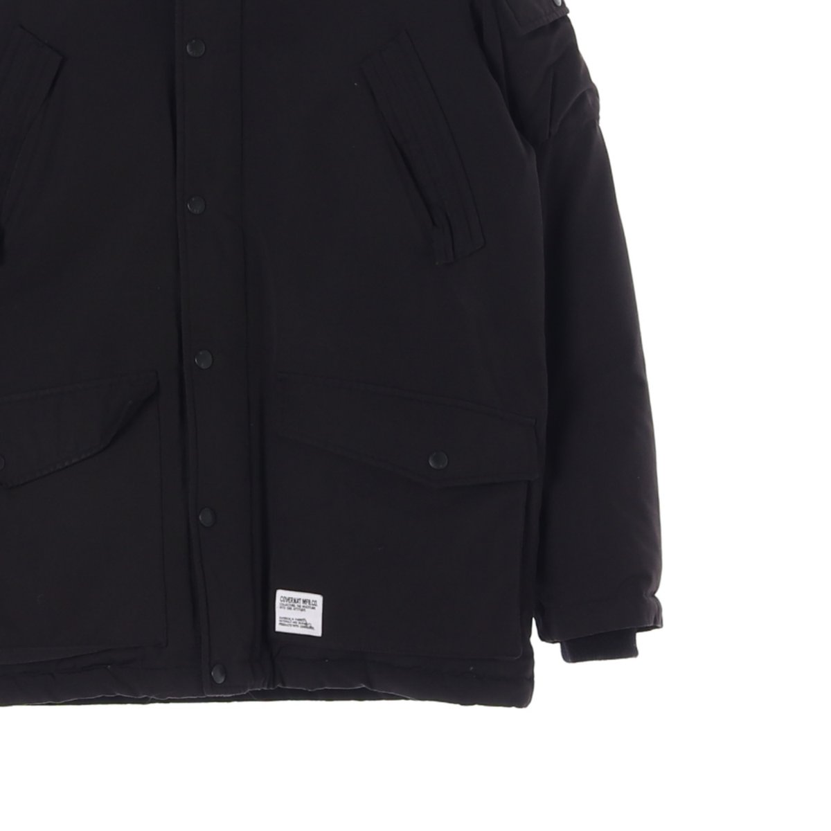 커버낫 덕다운 라쿤털 야상 파카 패딩 이미지 3