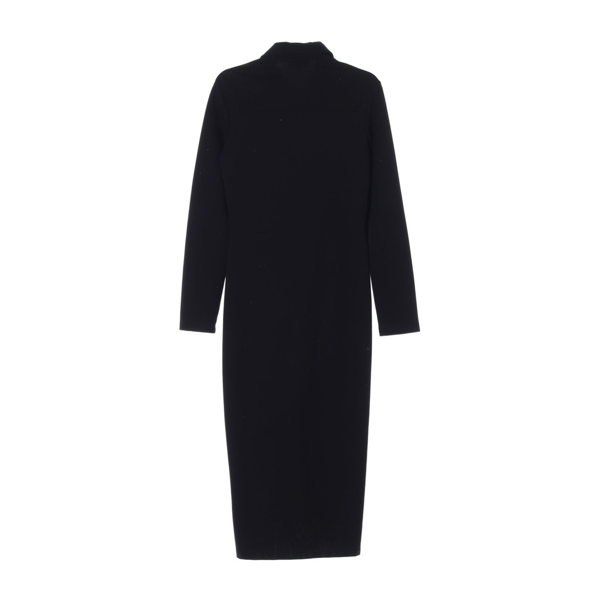 코스 블랙 셔링 롱 셔츠원피스 이미지 4