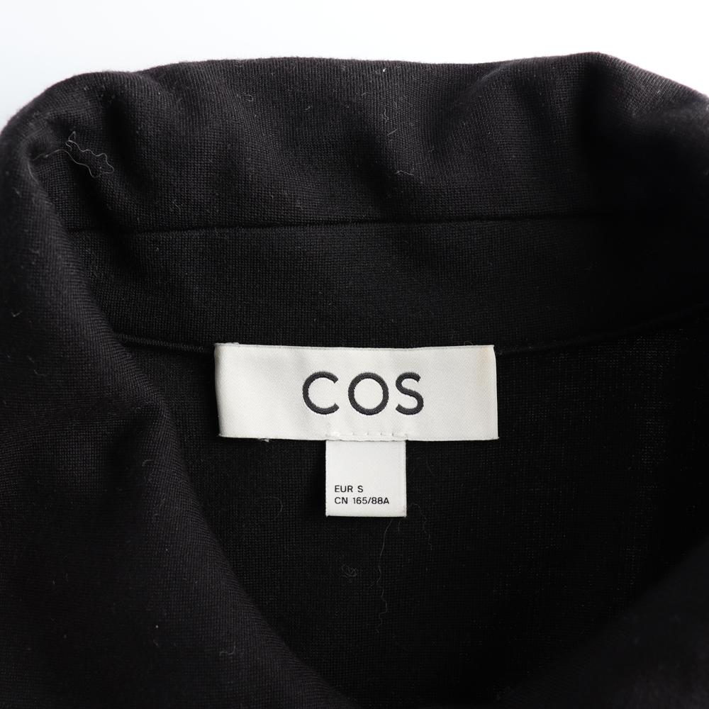 코스 블랙 셔링 롱 셔츠원피스 이미지 5