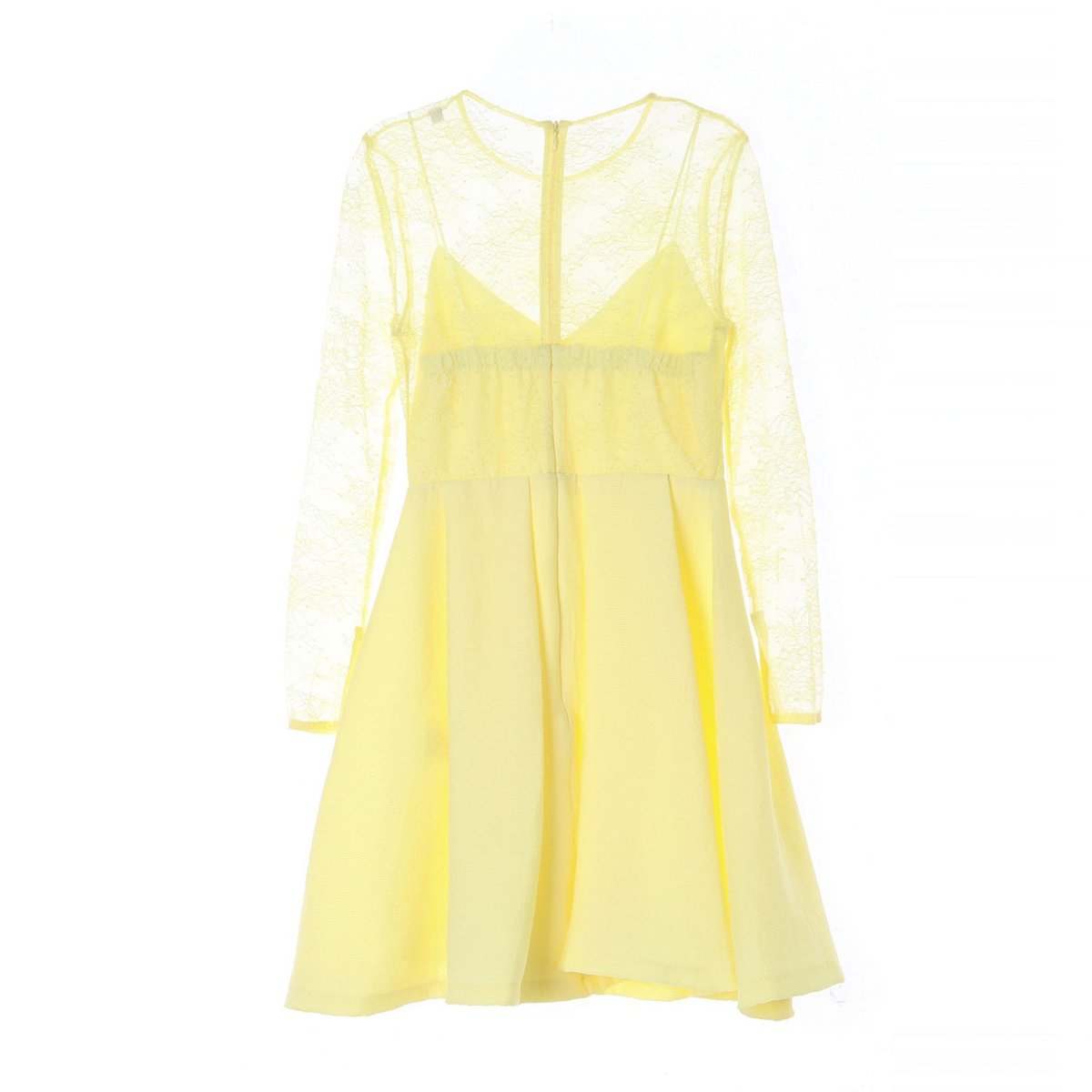 산드로 레이스 뷔스티에 레이어드 미니 플레어 원피스 이미지 4