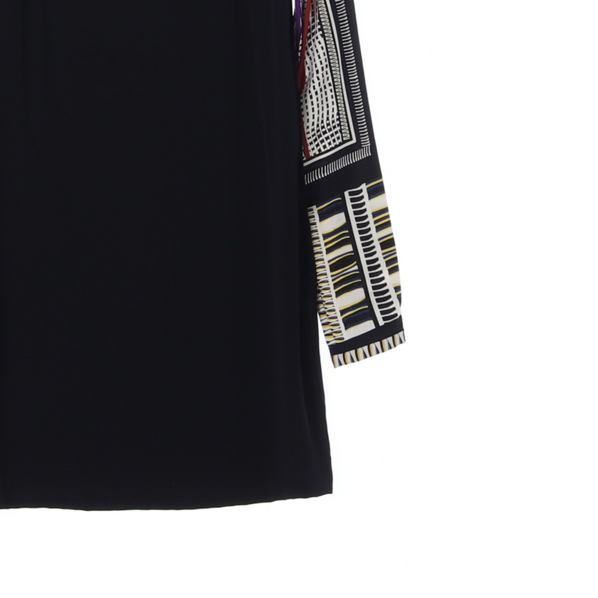 다이앤본퍼스텐버그 실크 패턴 미니 원피스 이미지 3