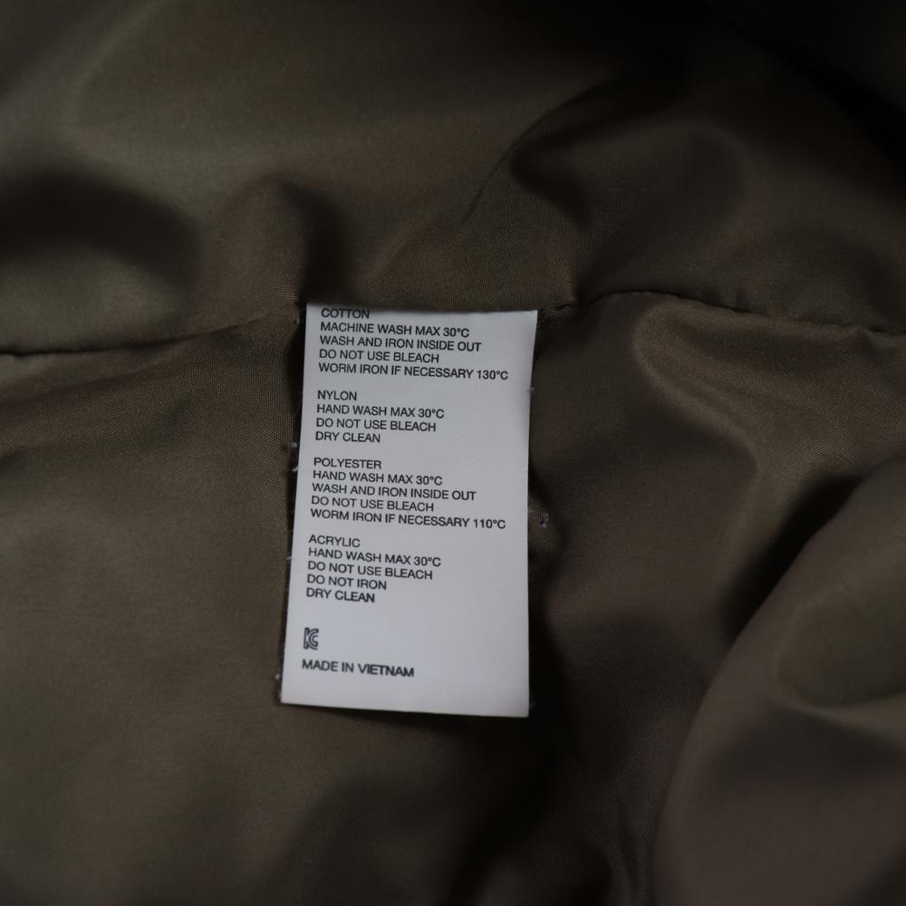 키르시 카키 로고 패딩 블루종 점퍼 이미지 7