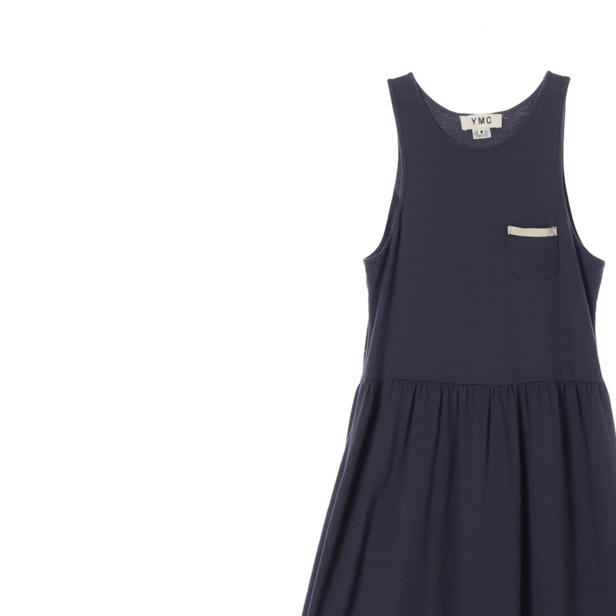 YMC와이엠씨 린넨 코튼 민소매 플레어 원피스 이미지 2