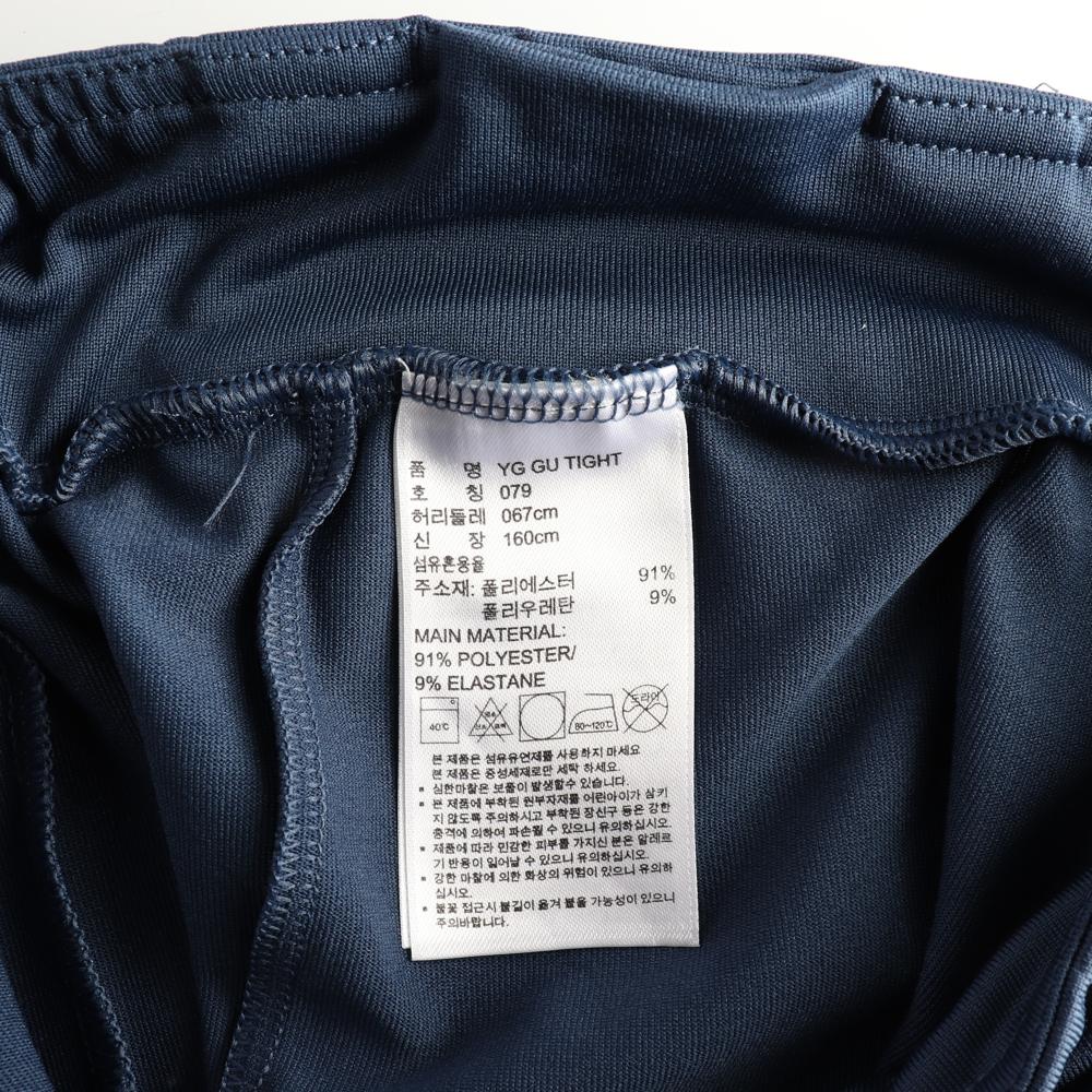 아디다스 블루 삼선 레깅스 YG GU TIGHT 팬츠 이미지 6