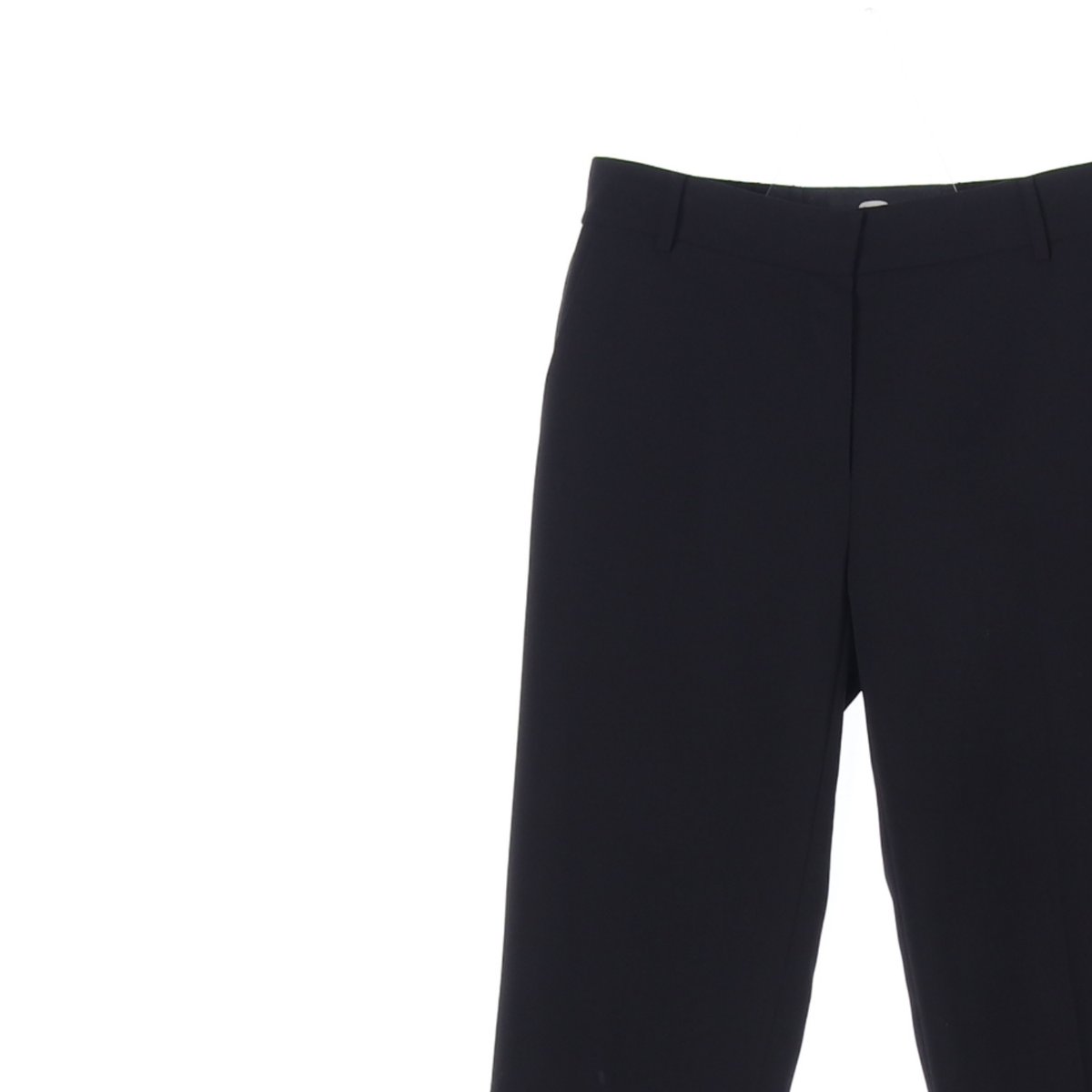 DEWL듀엘 블랙 일자 베이직 슬랙스 이미지 2