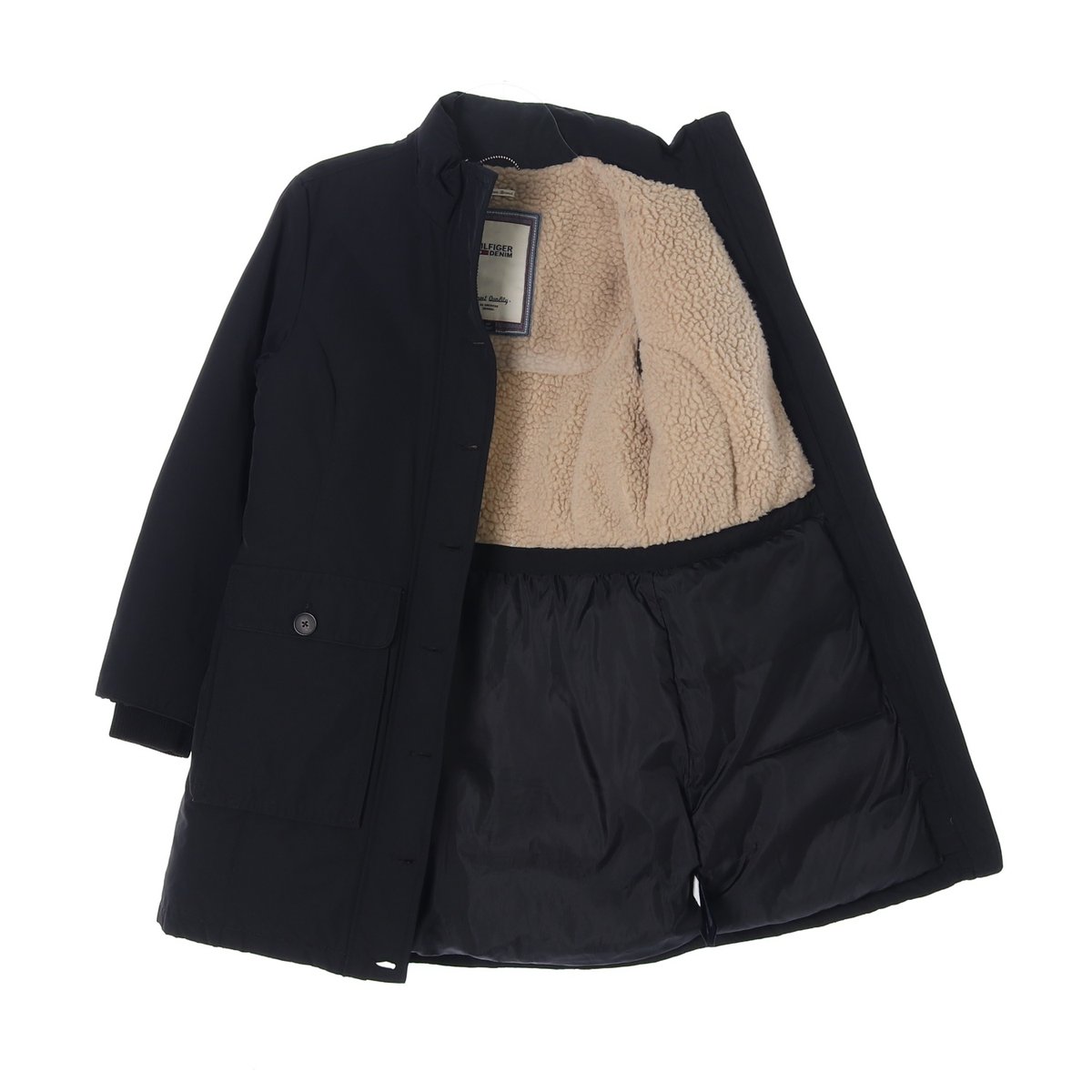 타미힐피거 플리스 내피 패딩 재킷 이미지 4