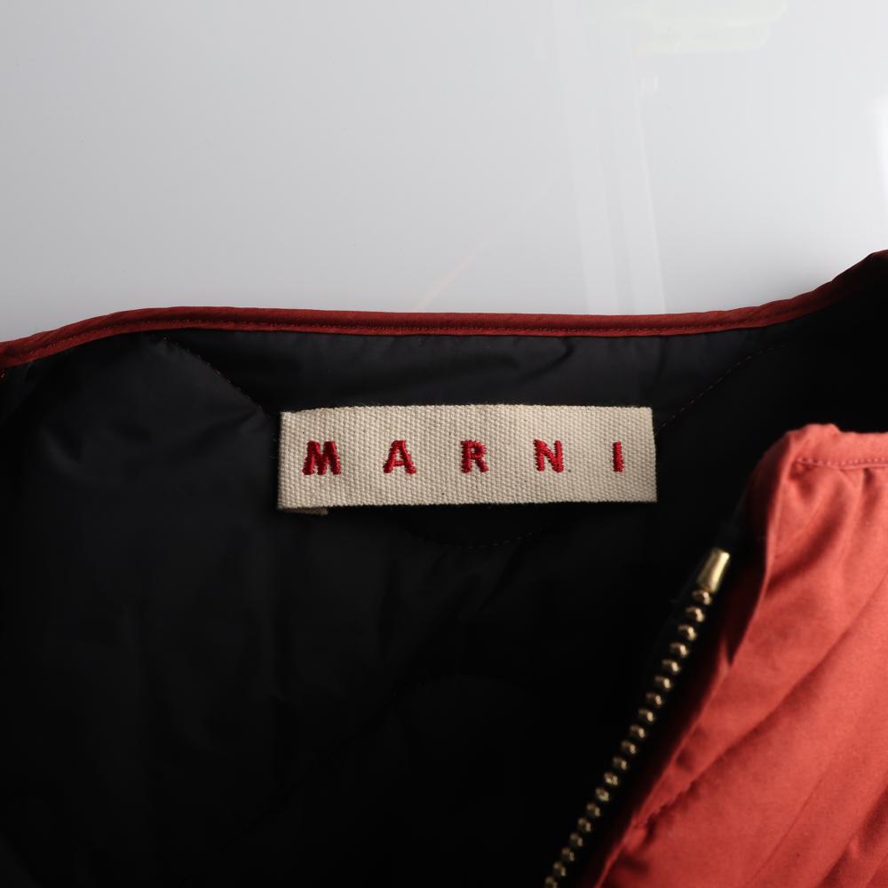 마르니 브릭 퀼팅 하프 패딩 재킷 이미지 6