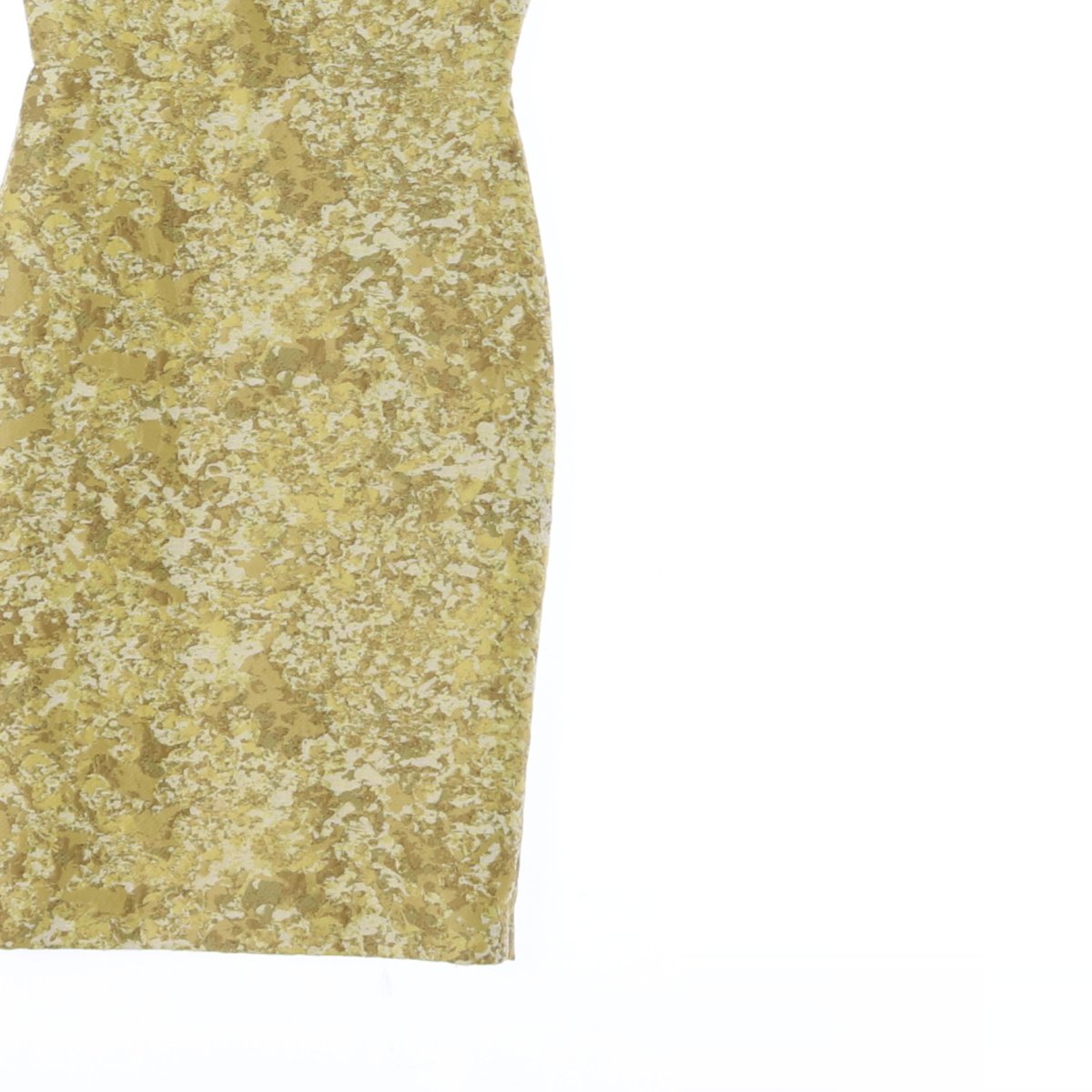 막스마라 코튼 린넨 그린 민소매 롱드레스 이미지 3