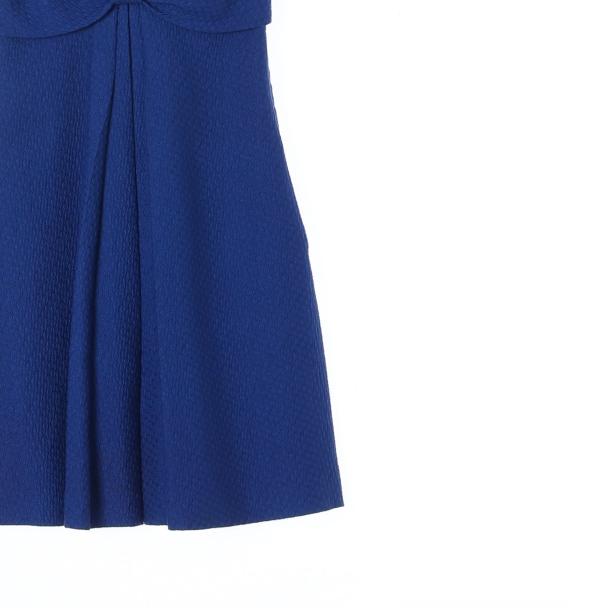 모스키노 블루 리본 민소매 브이넥 칵테일 드레스 이미지 3