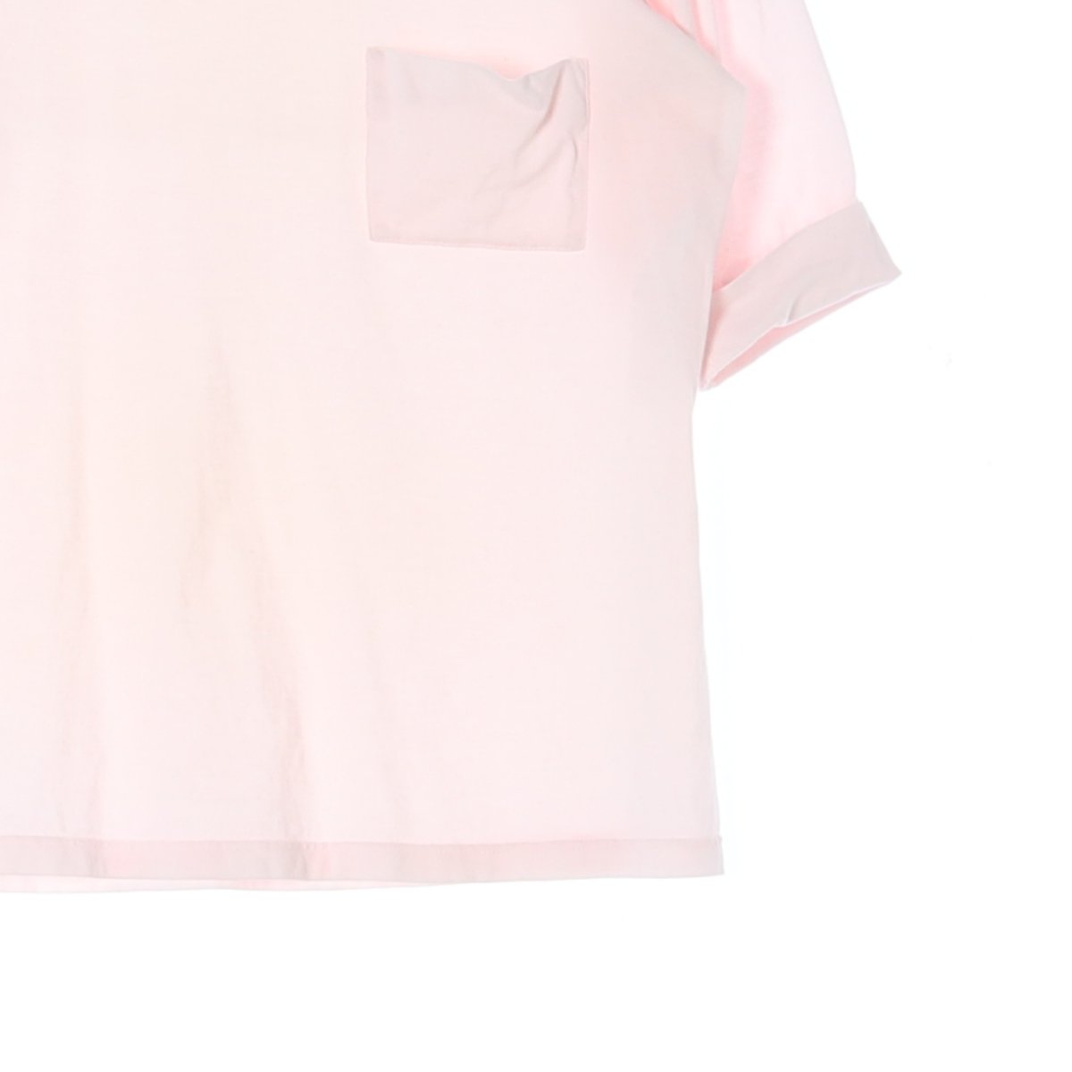 루이비통 핑크 포켓 퍼프 반팔 라운드 티셔츠 이미지 3
