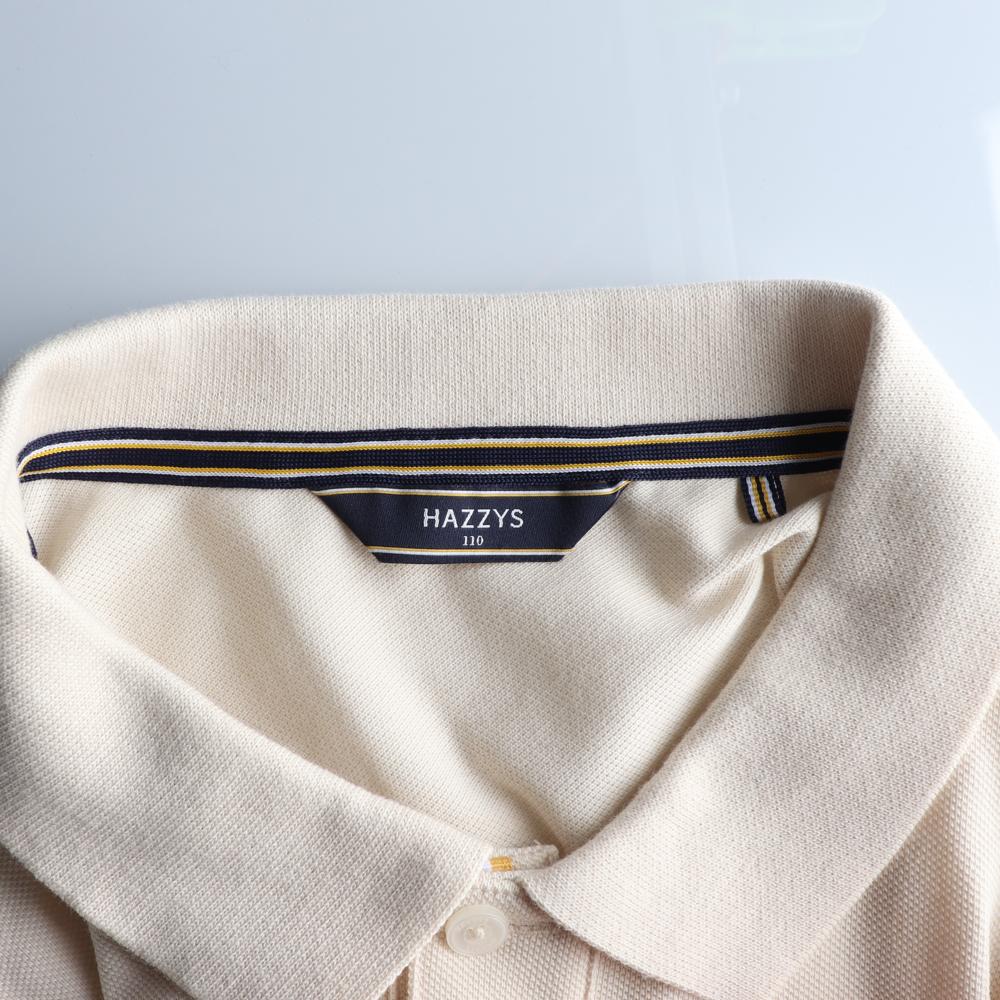 헤지스 베이지 그린 로고 반팔 폴로 티셔츠 이미지 5