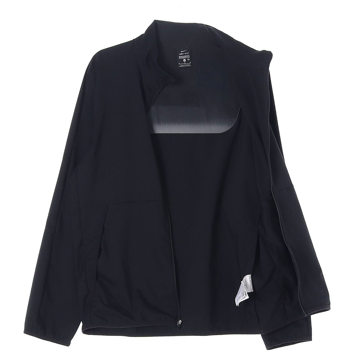 나이키 드라이핏 스탠다드핏 블랙 하이넥 집업재킷 이미지 4