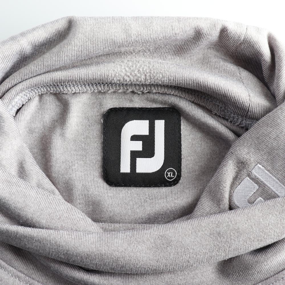 풋조이 골프 블랙 그레이 터틀넥 긴팔 티셔츠 이미지 5