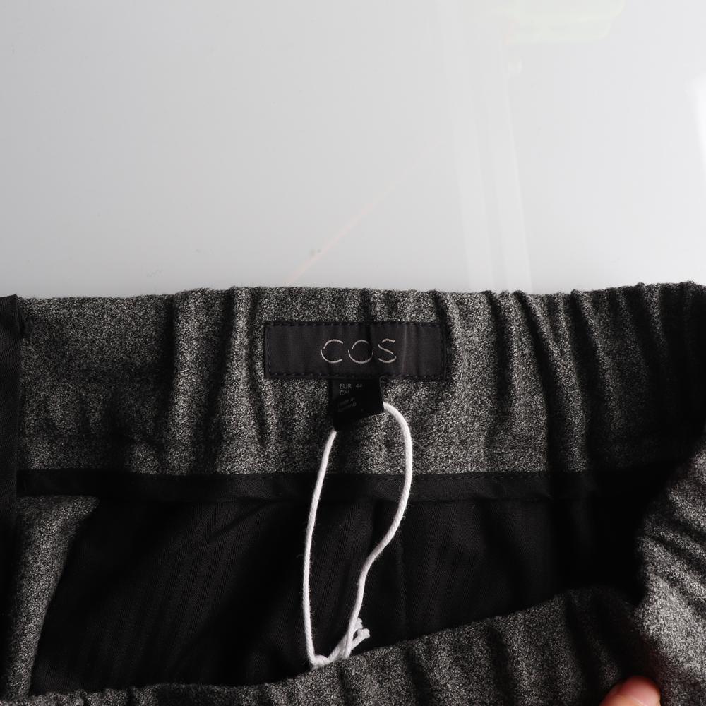 코스 울96% 그레이 밴딩 슬랙스 이미지 5