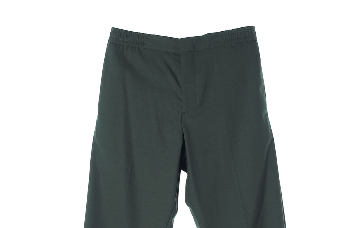 코스 울66% 그린 밴딩 슬랙스 이미지 2