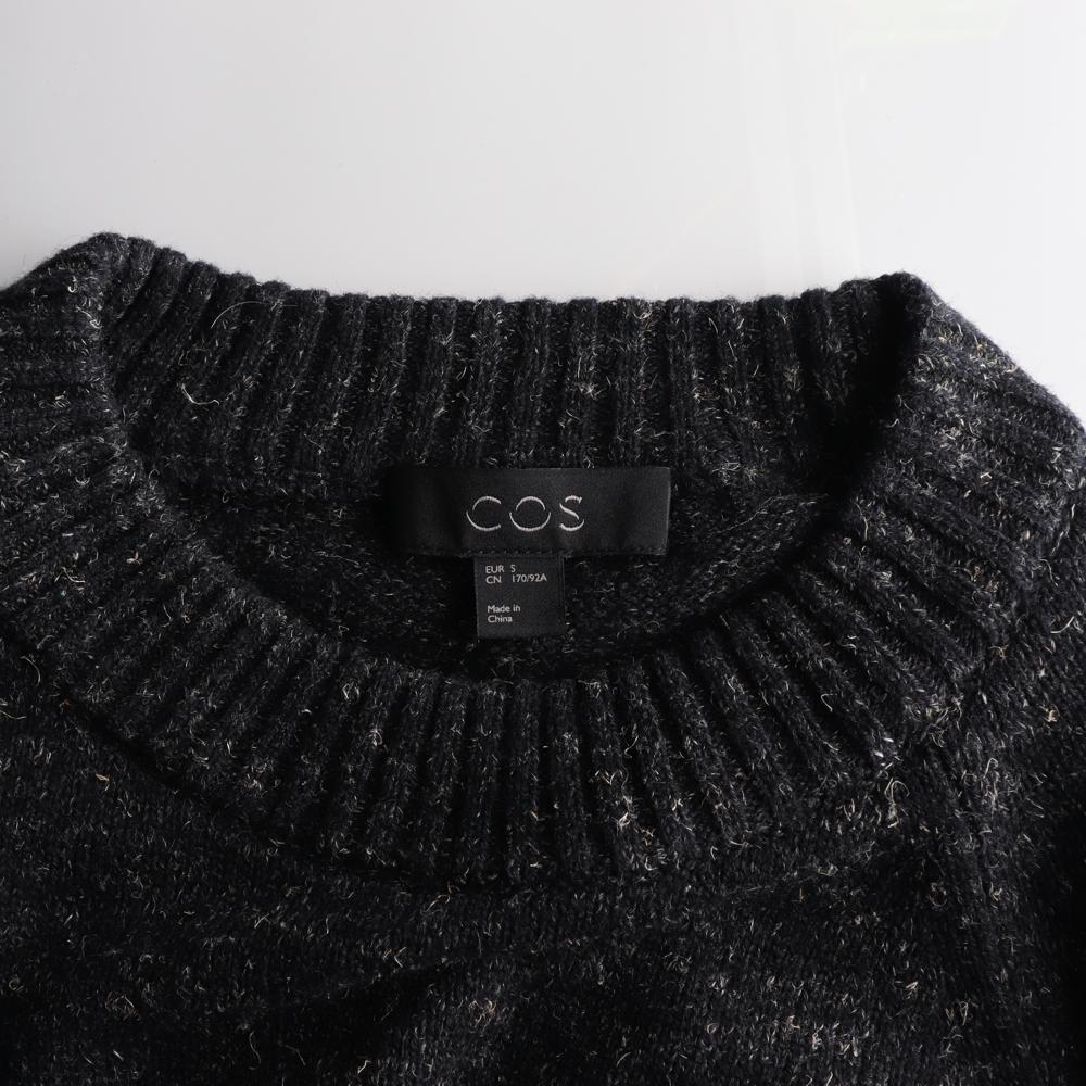 코스 울90% 차콜 보카시 니트 스웨터 이미지 5