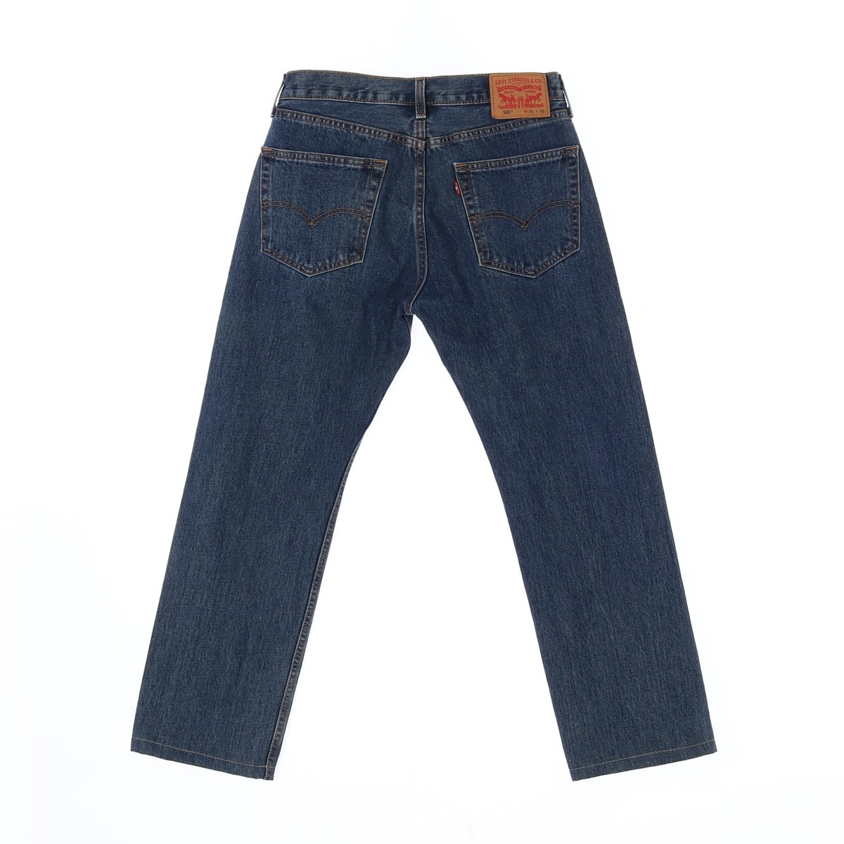 리바이스505 진청 데님 진 청바지 이미지 4