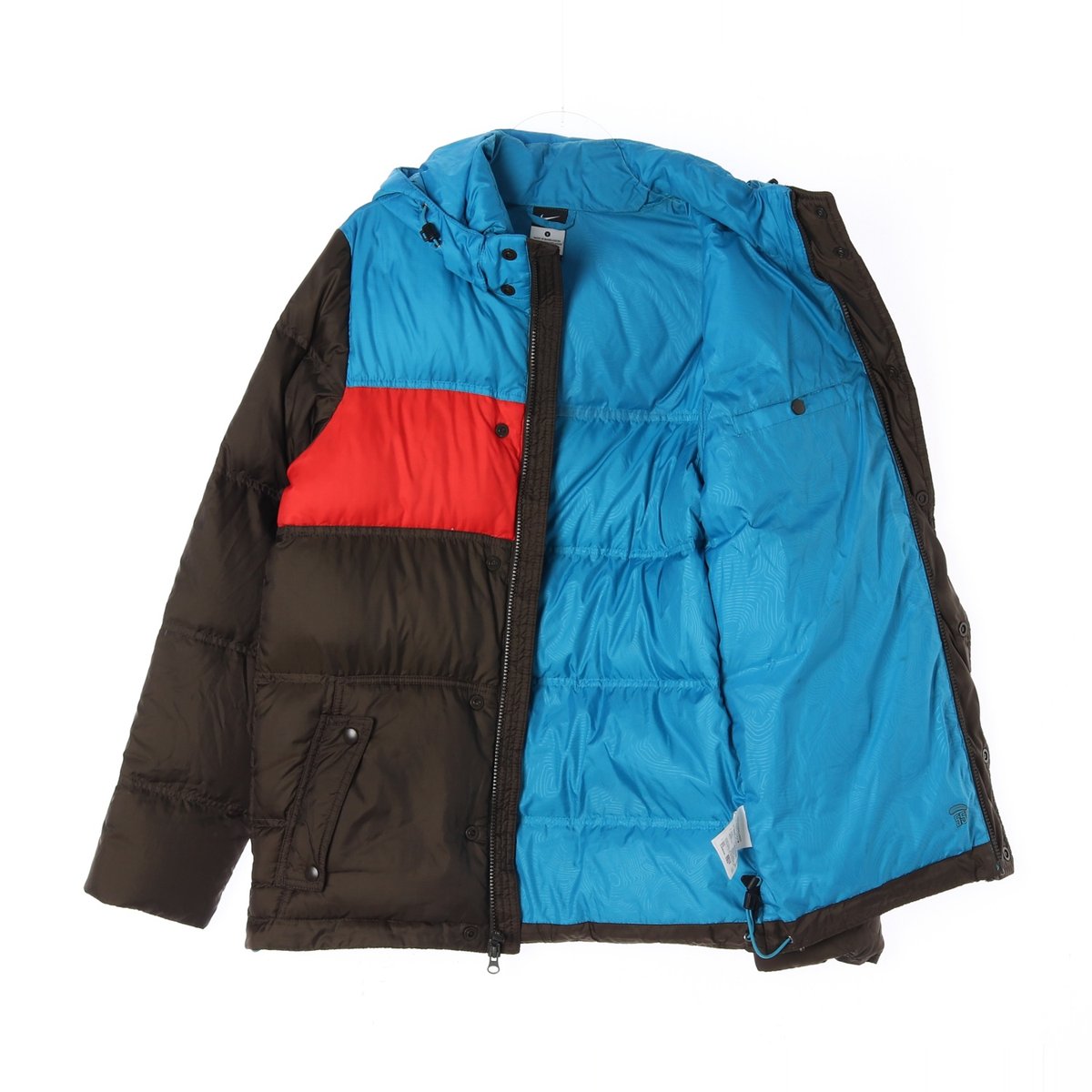 나이키 덕다운 브라운 푸퍼 패딩 다운자켓 이미지 4