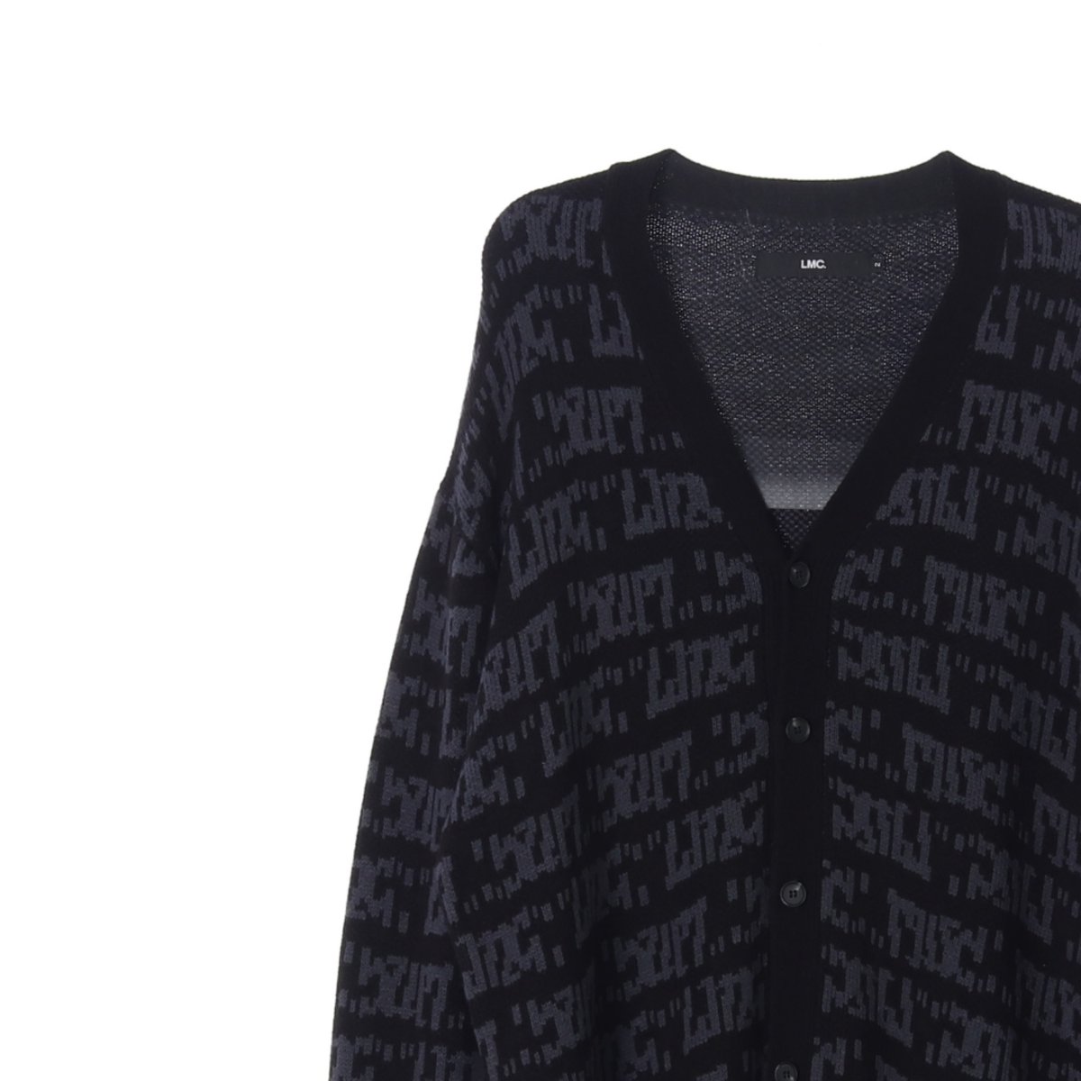 LMC엘엠씨 블랙 그래피티 가디건 이미지 2