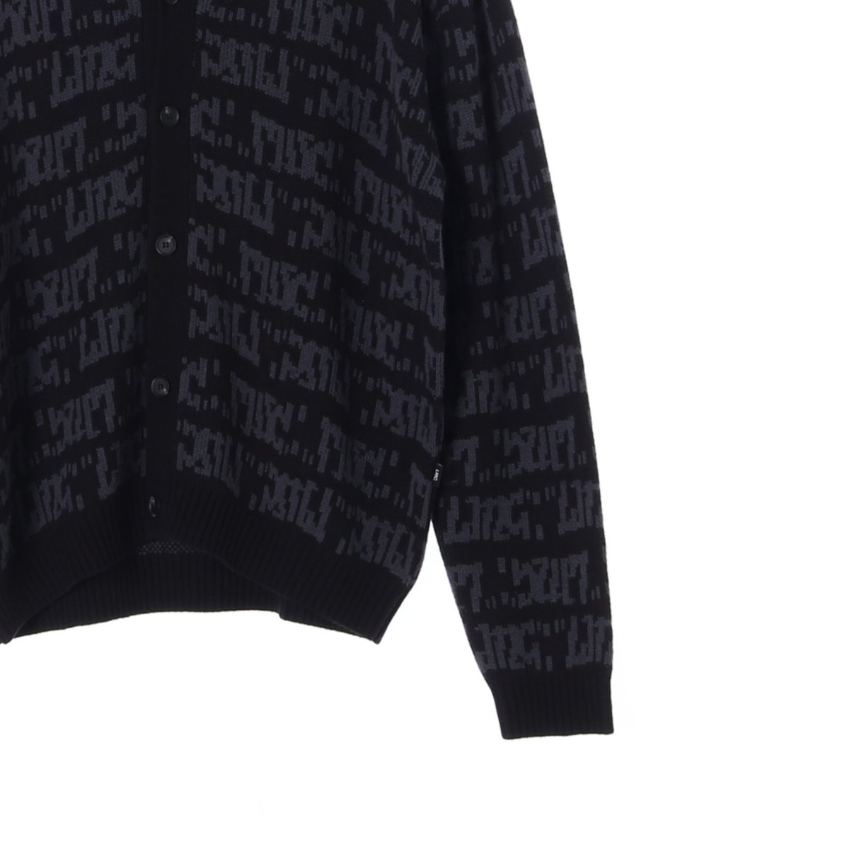 LMC엘엠씨 블랙 그래피티 가디건 이미지 3