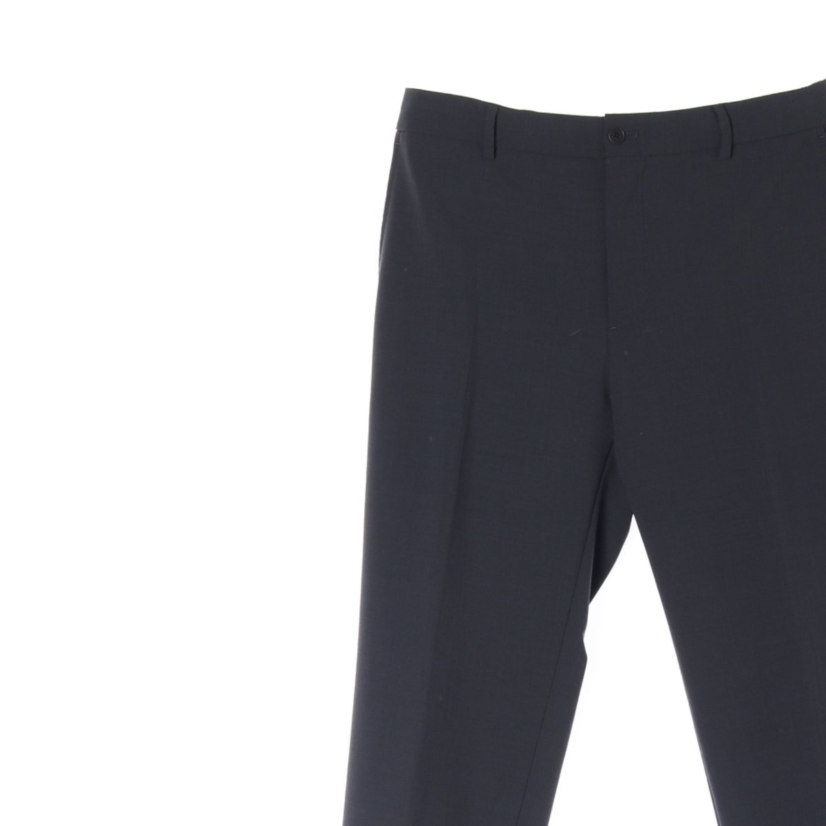 타임 그레이 스트레이트핏 울 슬랙스 바지 이미지 2