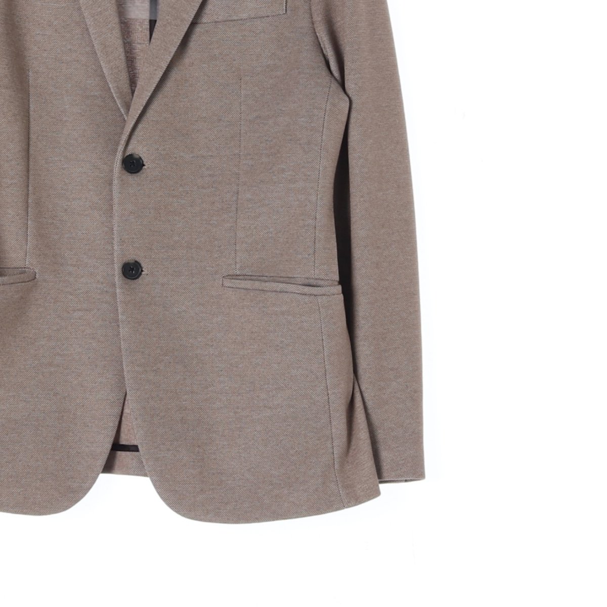 자라 베이지브라운 코튼 싱글브레스티드재킷 이미지 3