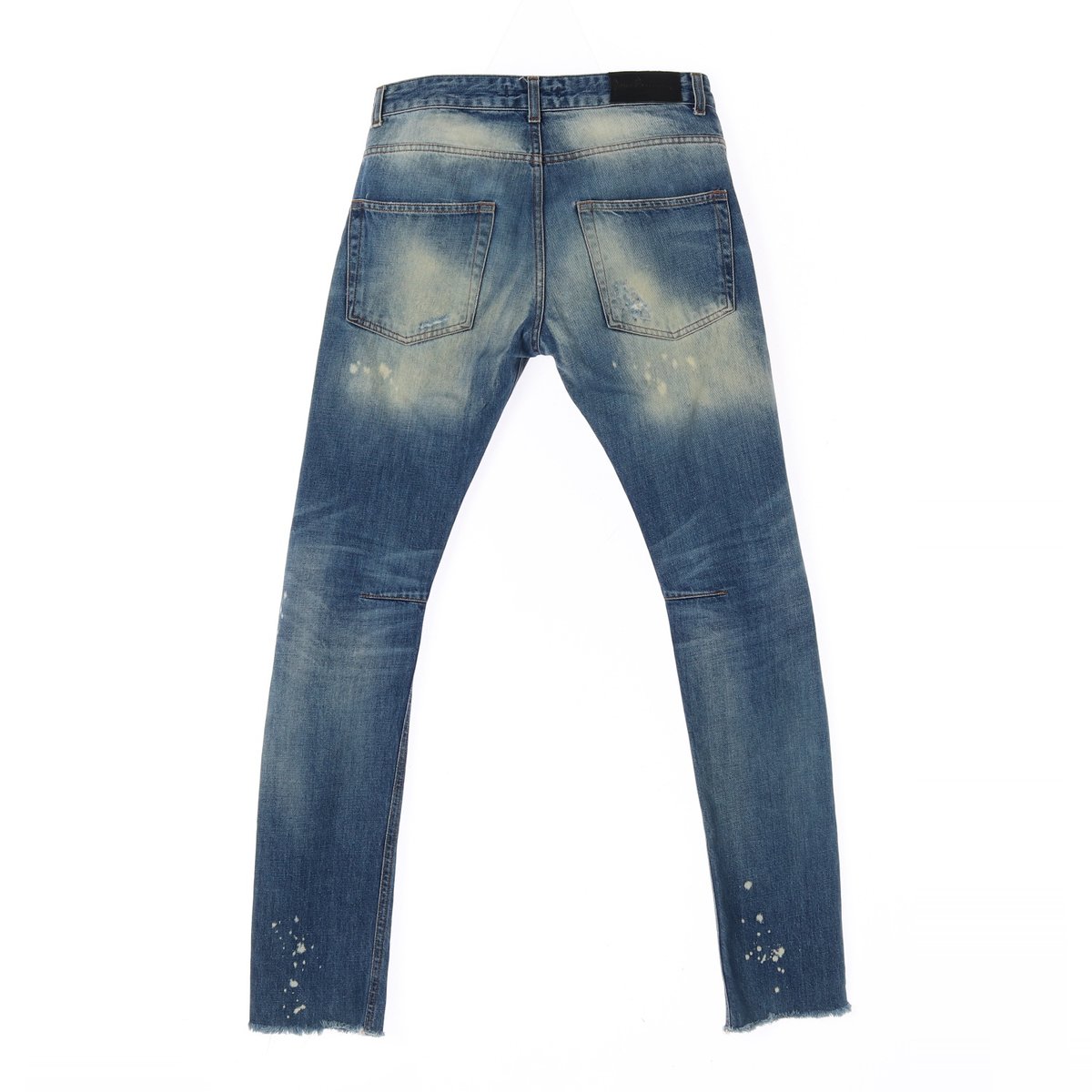 피에르발망 페인팅 데미지 진 워싱 데님 청바지 이미지 4