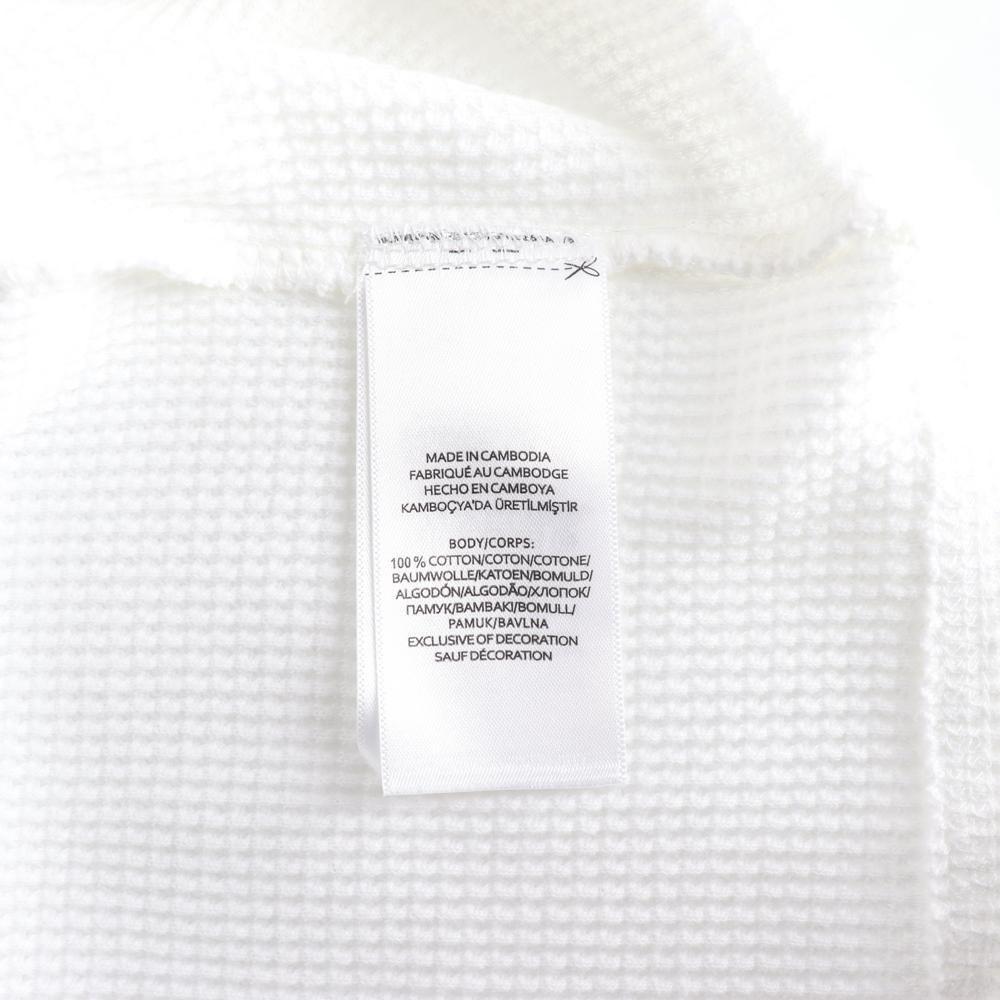 폴로 랄프 로렌 화이트 와플 긴팔 티셔츠 이미지 6