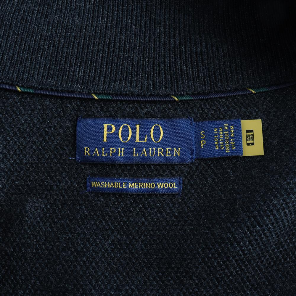 폴로 랄프 로렌 워셔블 메리노울 집업 가디건 재킷 이미지 5