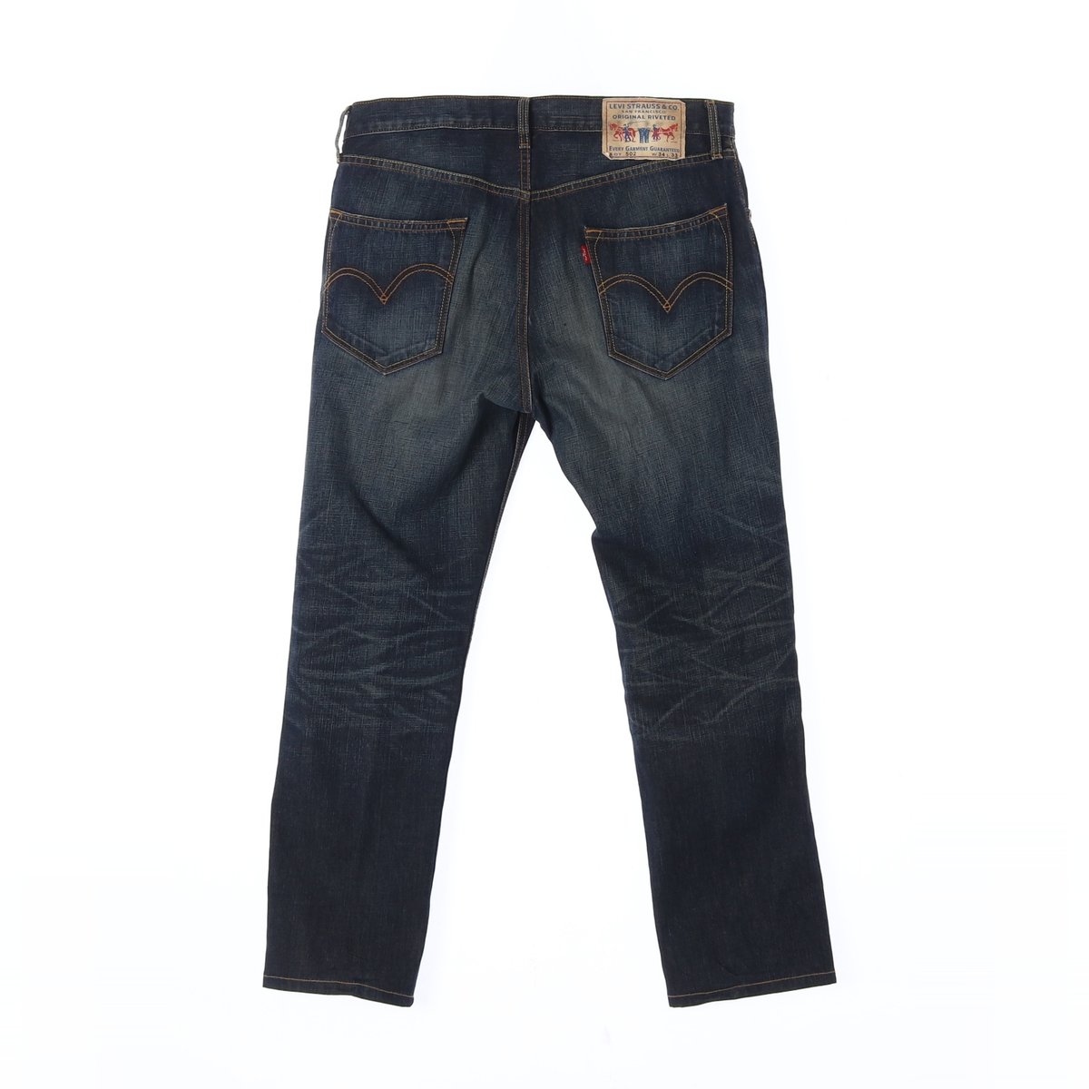 리바이스502 LVC 빈티치 데님 진 청바지 이미지 4