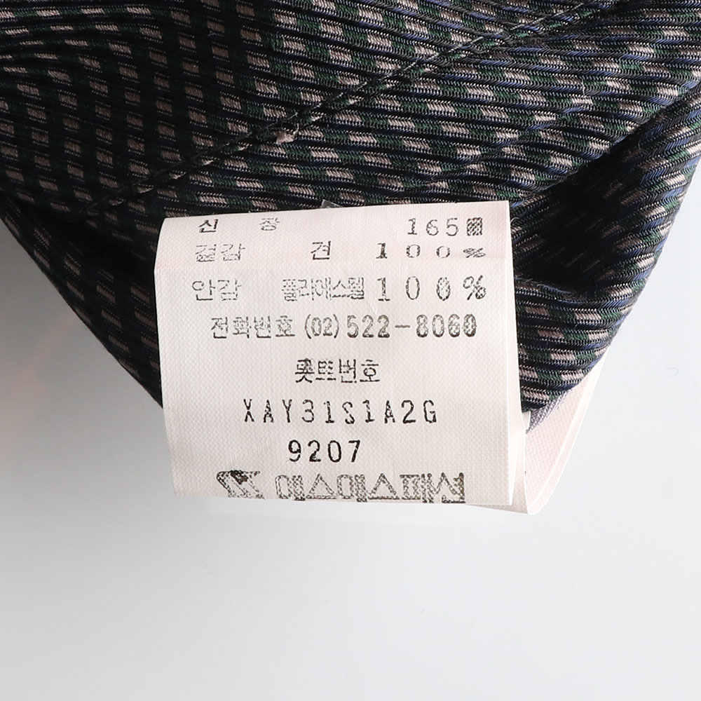 입생로랑 실크100% 남녀공용 싱글 코트 재킷 이미지 7