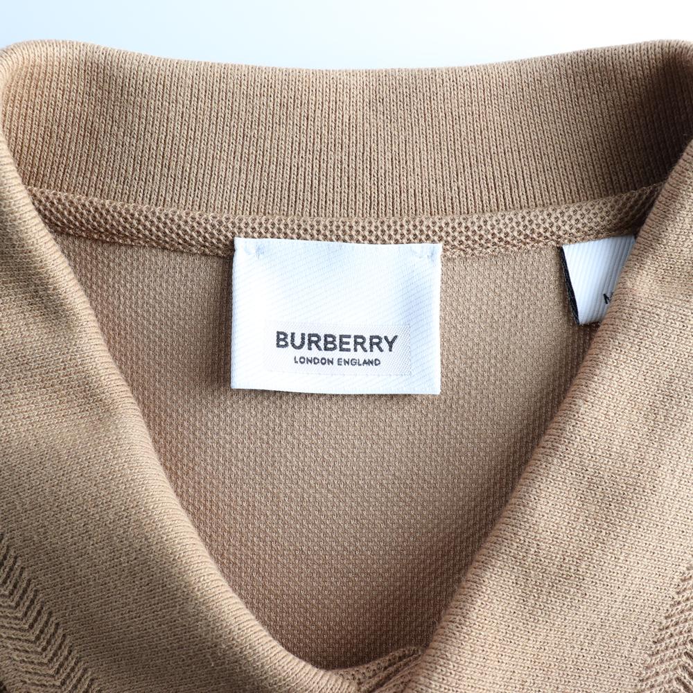 버버리 브라운 반팔 카라 폴로 티셔츠 이미지 5