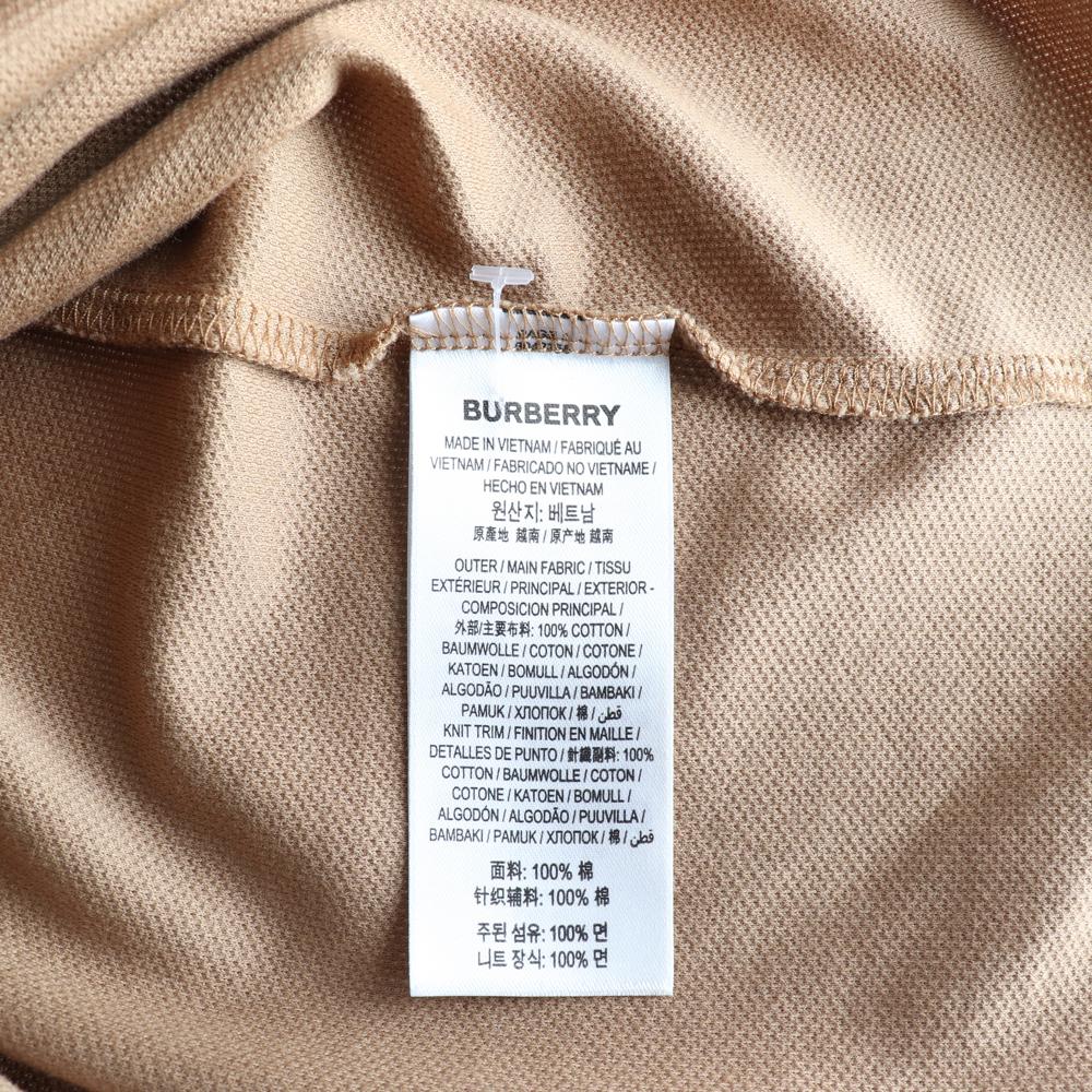 버버리 브라운 반팔 카라 폴로 티셔츠 이미지 6