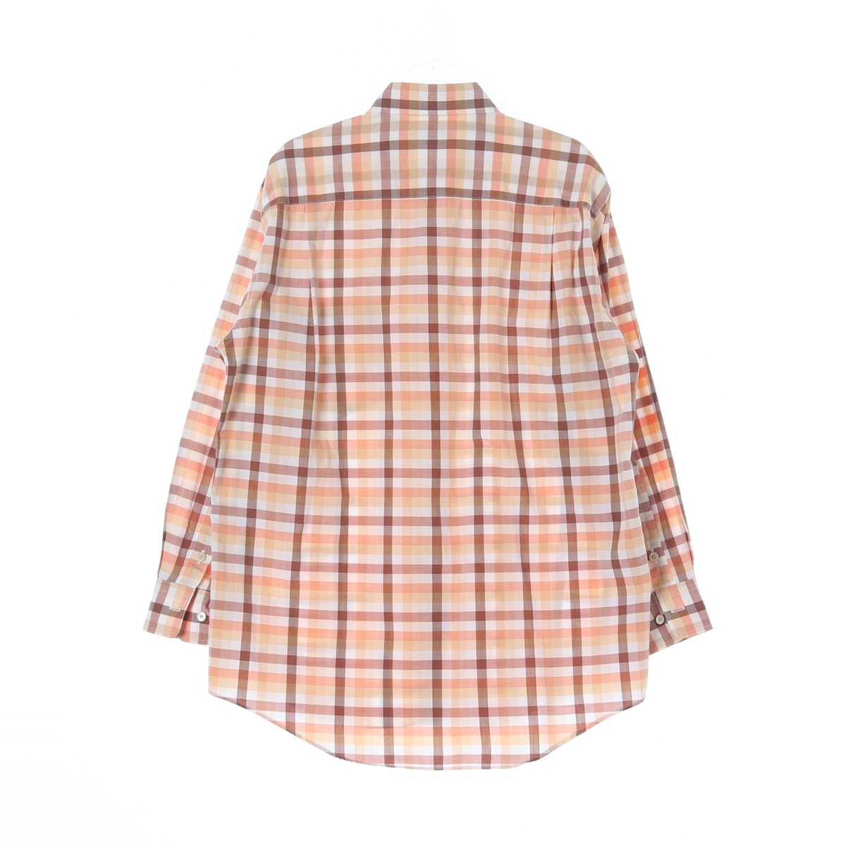 버버리 베이지 체크 로고 긴팔 셔츠 이미지 4