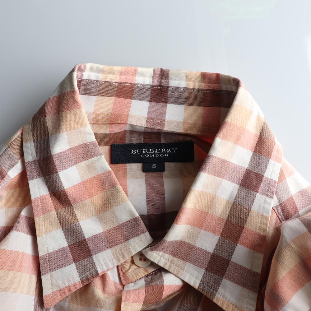 버버리 베이지 체크 로고 긴팔 셔츠 이미지 5