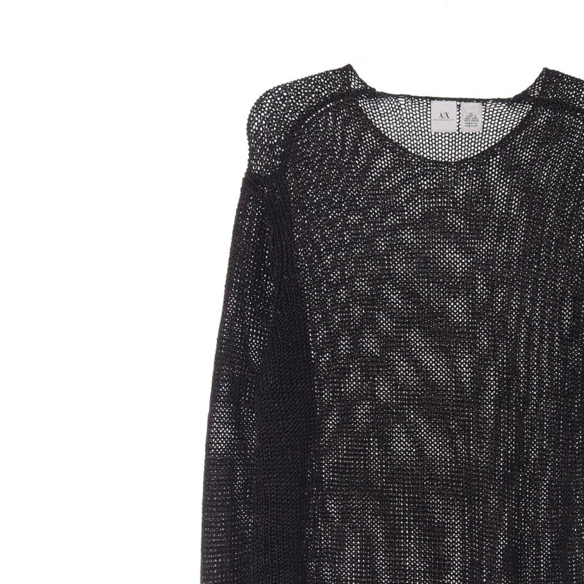 아르마니 익스체인지 브라운 니트 스웨터 이미지 2