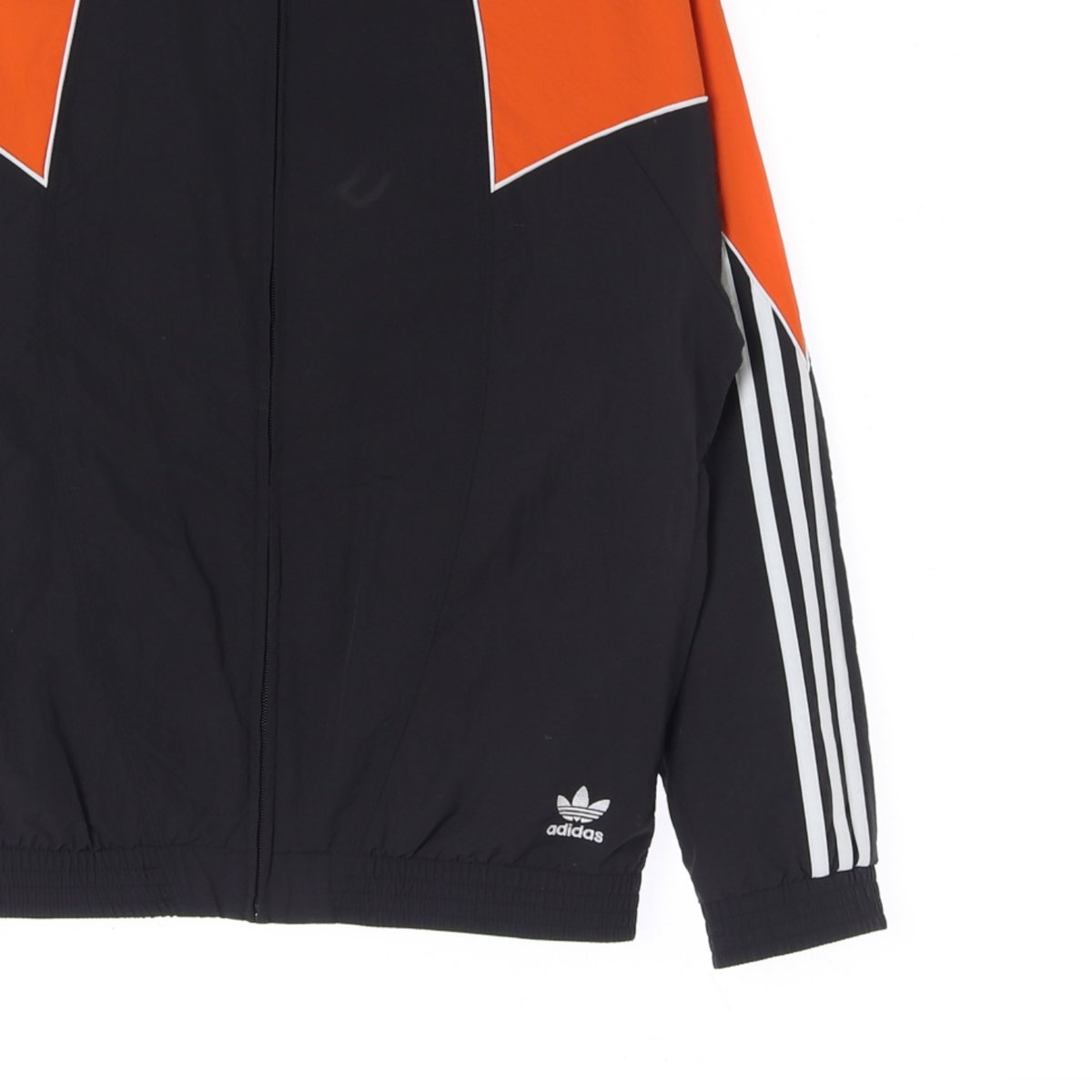 아디다스 오리지널 로고 오렌지 우븐 트랙탑 집업재킷 이미지 3
