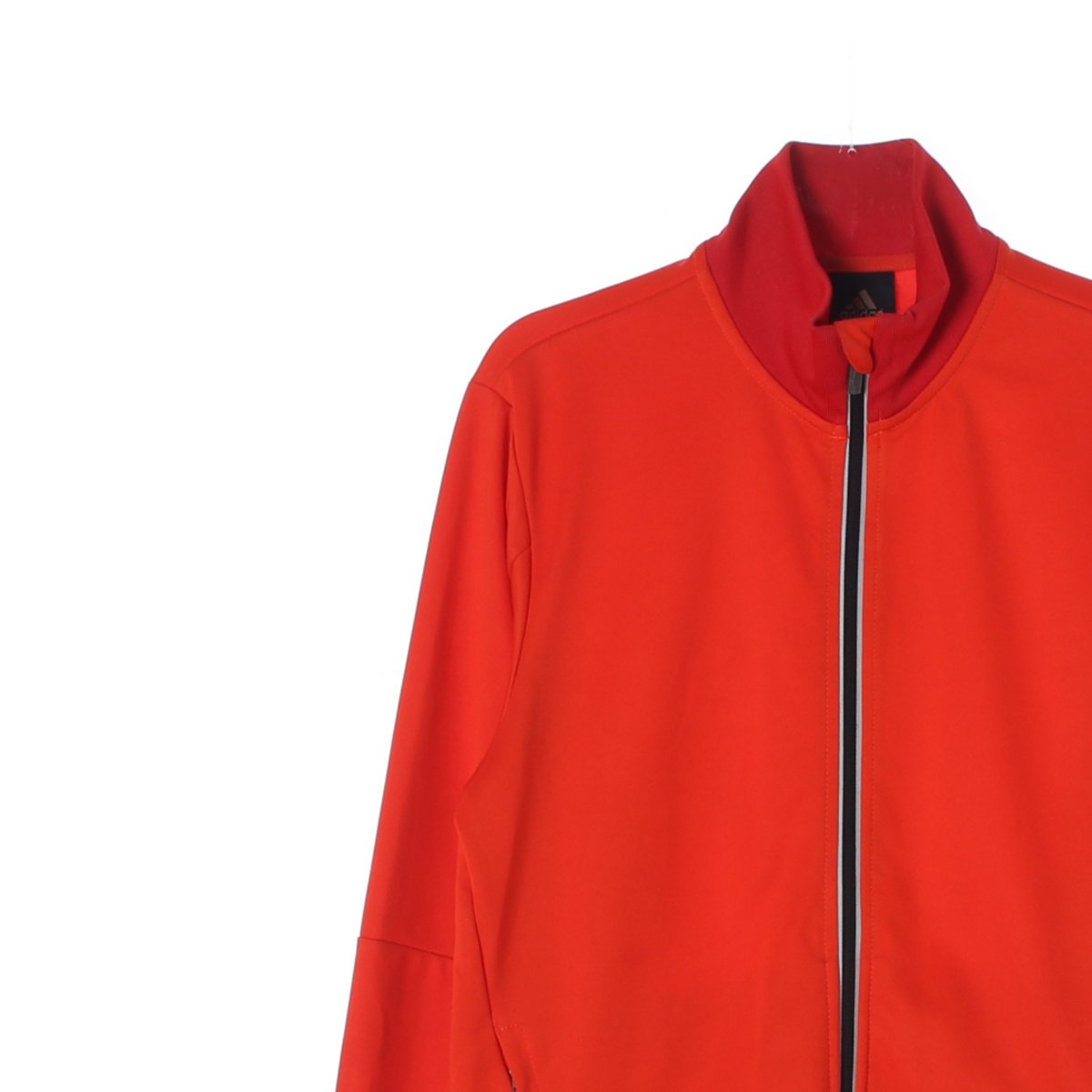 아디다스 오렌지 삼선 로고 트랙탑 집업재킷 이미지 2