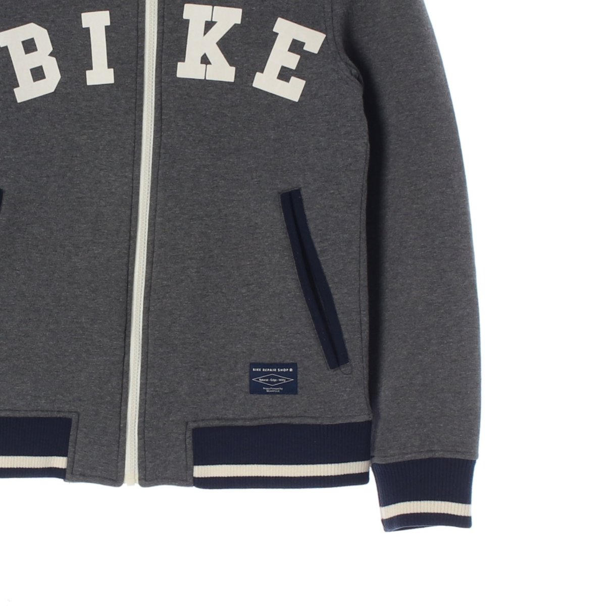 빈폴 그레이 블루종 바시키 재킷 이미지 3