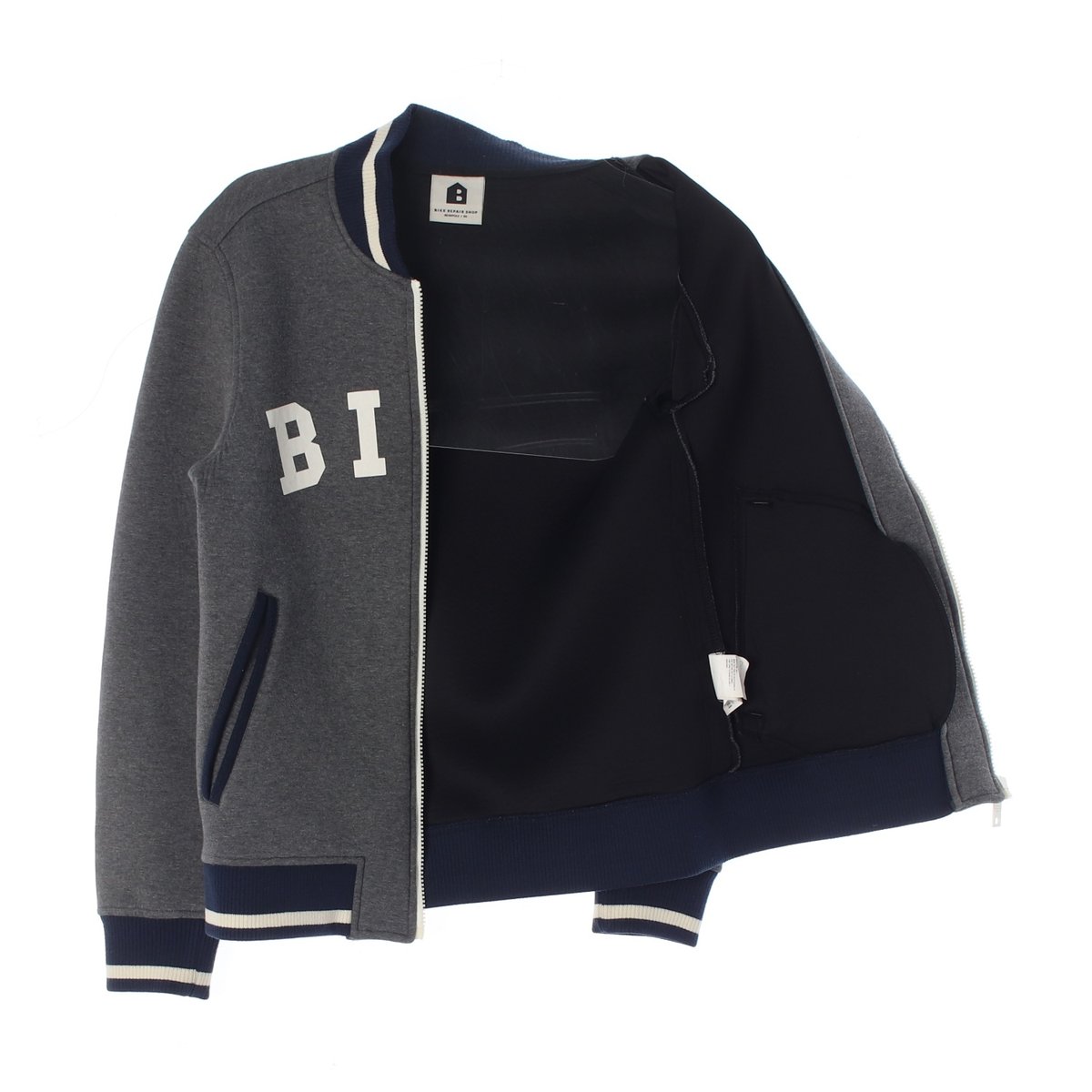 빈폴 그레이 블루종 바시키 재킷 이미지 4