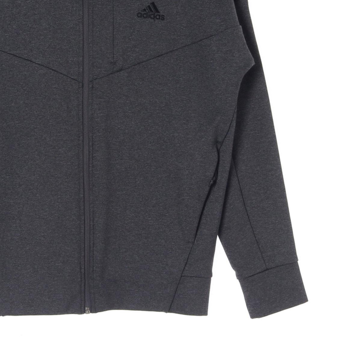 아디다스 차콜 모던 트랙탑 집업 재킷 이미지 3