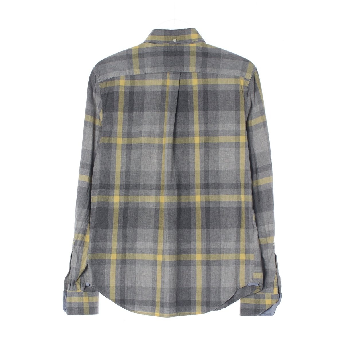 리바이스 그레이 옐로우 체크 긴팔 셔츠 이미지 4