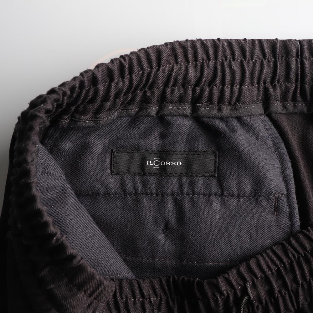 일꼬르소 차콜 밴딩 롤업 슬랙스 팬츠 이미지 5